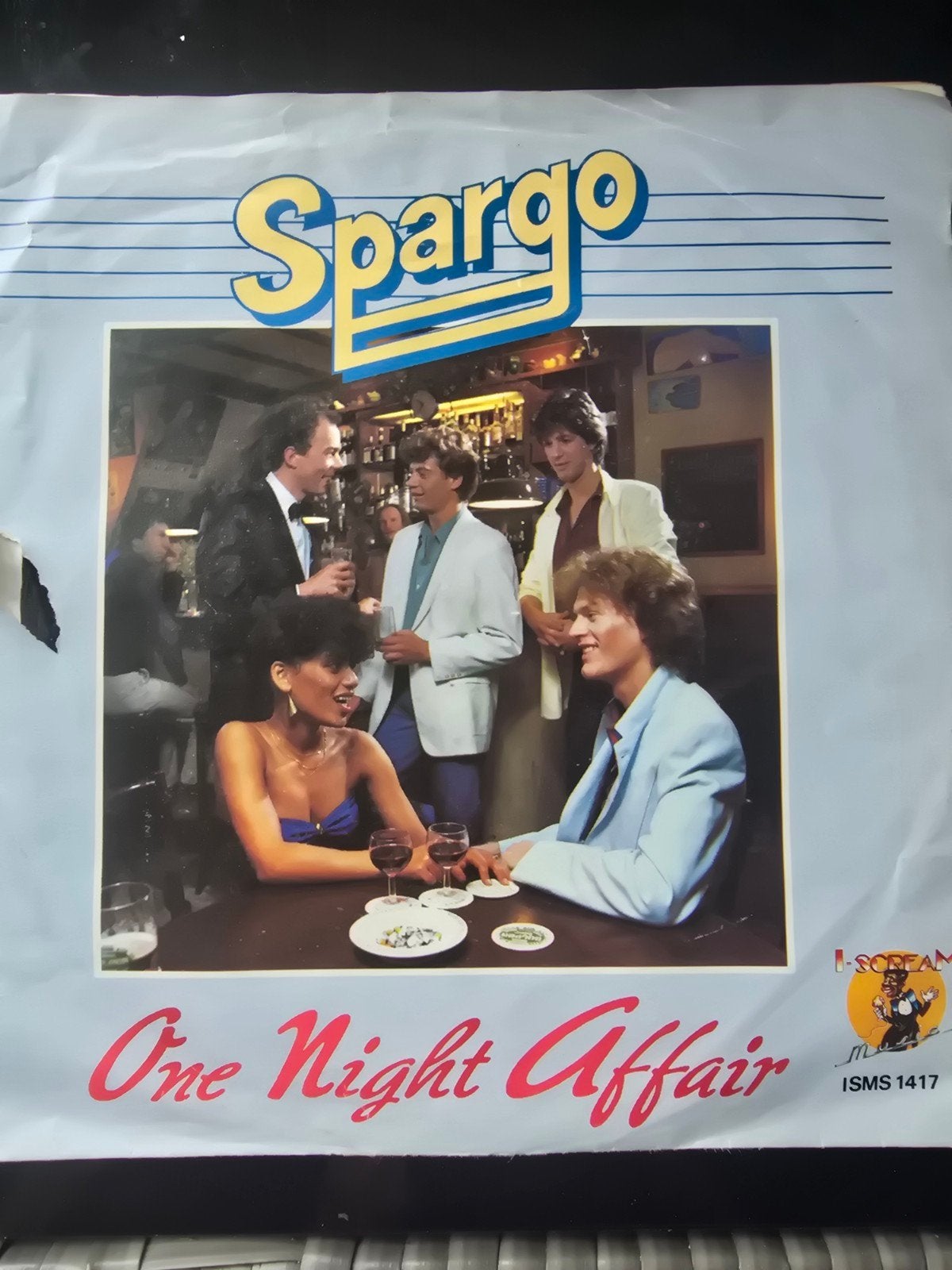 4 Spargo singles - Popmuziek 7 inch vinyl, Gebruikt, 7 inch, Ophalen of Verzenden, Pop