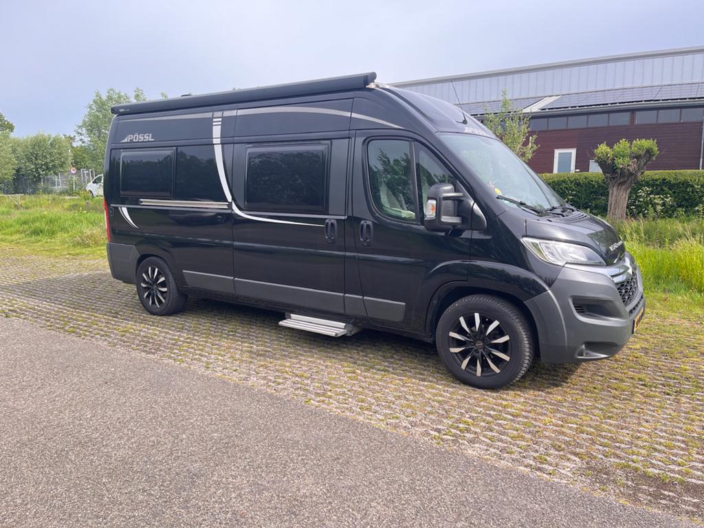 Possl roadstar 600 L , lengtebedden , 130 Pk, Caravans en Kamperen, Campers, Chemisch toilet, Buscamper of Camperbus, Pössl, 6 tot 7 meter