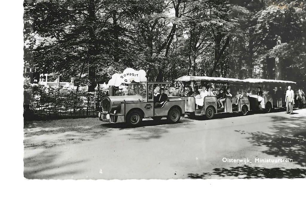 OISTERWIJK - Miniatuurtrein 1962, Verzenden, 1960 tot 1980, Gelopen, Noord-Brabant
