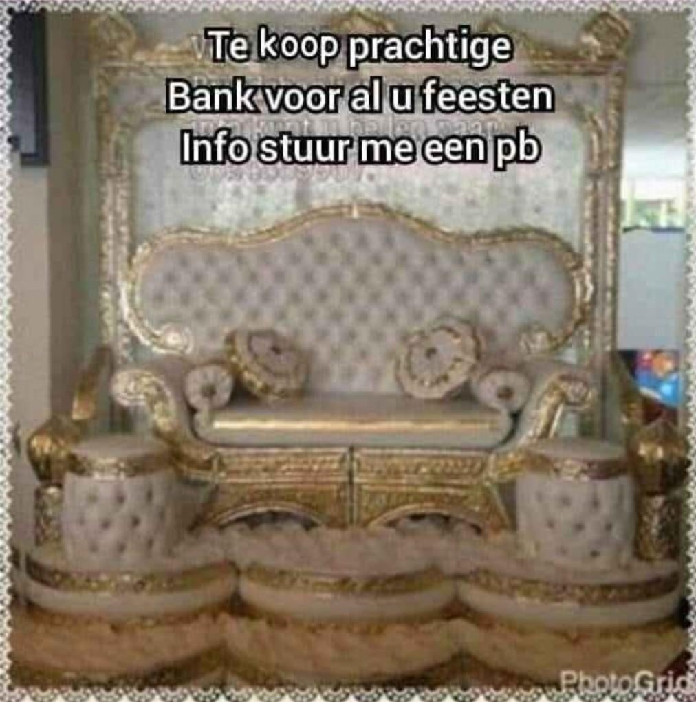 Bruidsbank, Huis en Inrichting, Banken | Sofa's en Chaises Longues, Ophalen of Verzenden, Eenpersoons, Minder dan 150 cm