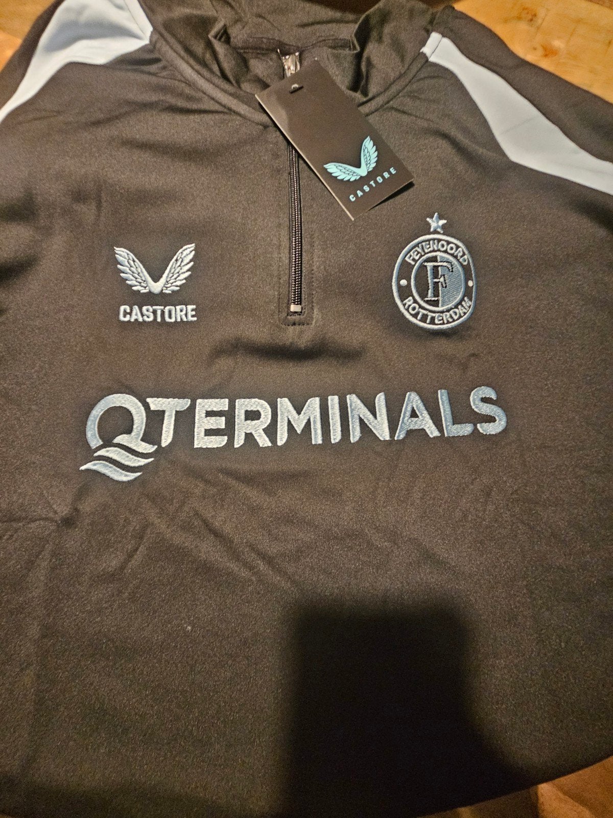 Feyenoord Trainingspak - Castore QTerminals, Kleding | Heren, Ophalen, Castore, Zwart, Nieuw