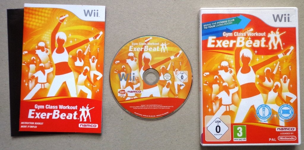 Gym Class Workout Exer Beat voor de Nintendo Wii Compleet, 1 speler, Ophalen of Verzenden, Zo goed als nieuw, Vanaf 3 jaar