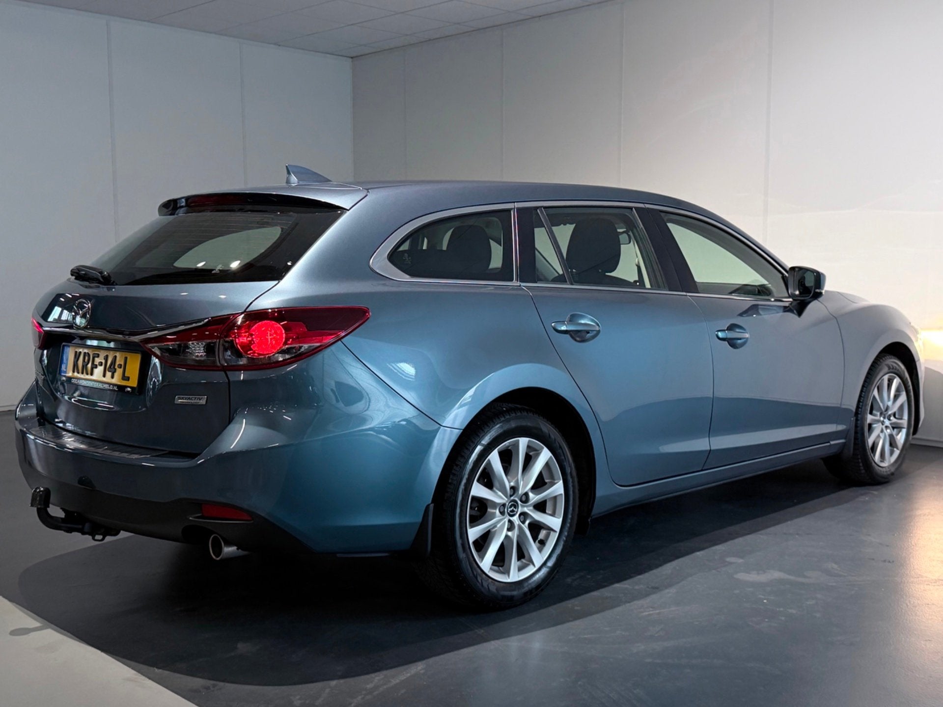 Mazda 6 Sportbreak 2.0 SkyActiv-G 145 S /Clima/Cruise/Camera, Auto's, Mazda, Voorwielaandrijving, 1998 cc, Stof, Gebruikt