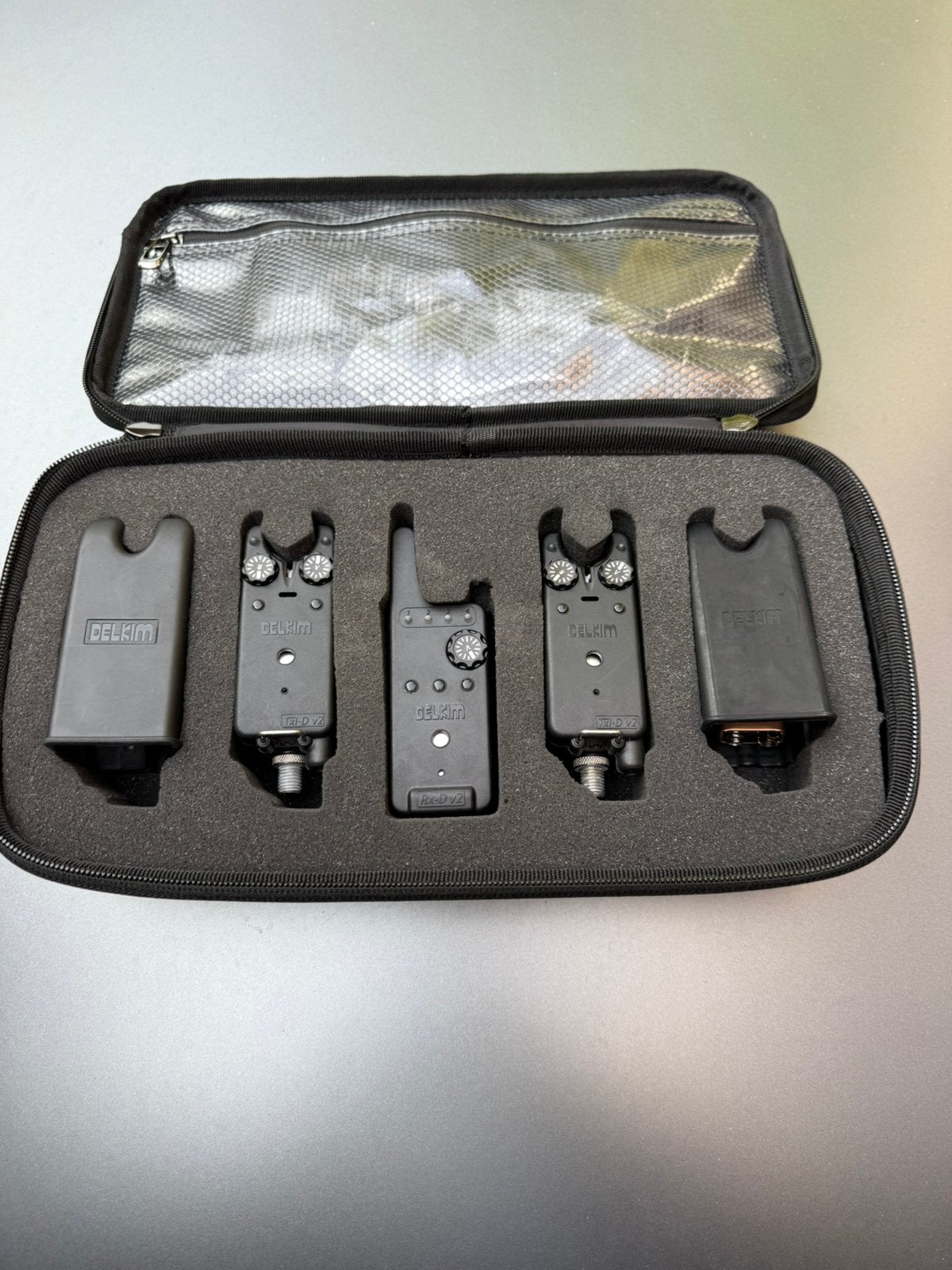 Delkim Txi-D v2 set twee verkkikkers en ontvanger, Ophalen of Verzenden, Zo goed als nieuw, Complete set