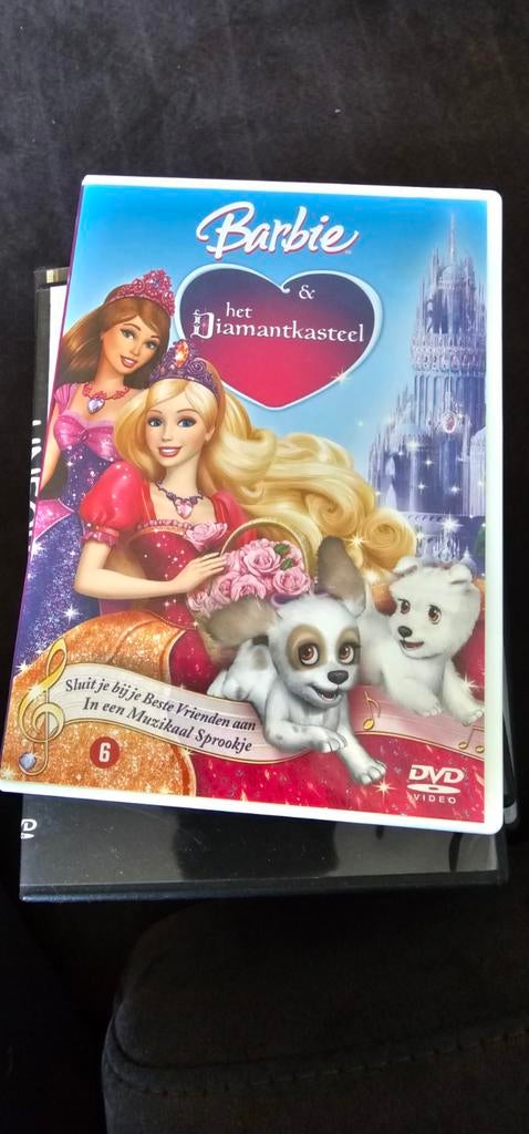 Barbie en het Diamantkasteel DVD - Muzikaal Sprookje, Ophalen, Avontuur, Gebruikt, Alle leeftijden