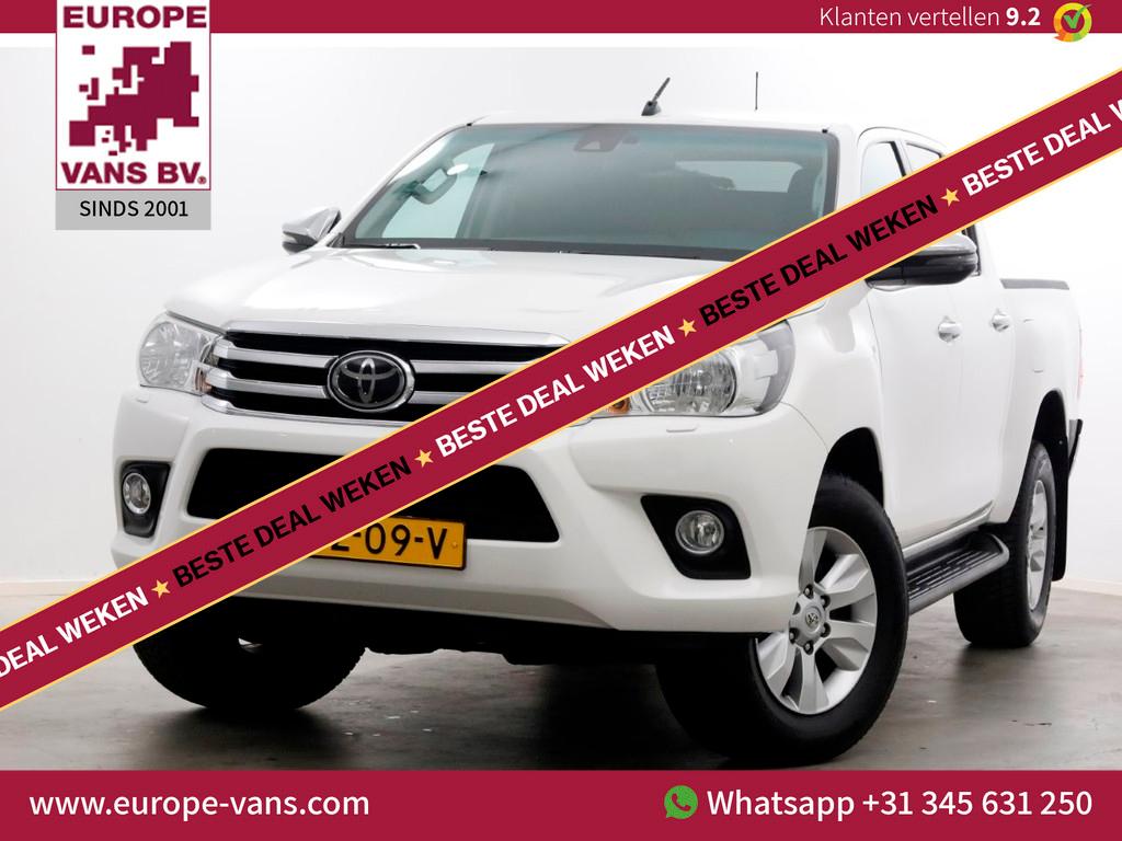 Toyota Hilux 2.4 D-4D-F 150pk E6 4WD 4x4 Double Cab Automaat, Auto's, Automaat, Gebruikt, Euro 6, 4 cilinders