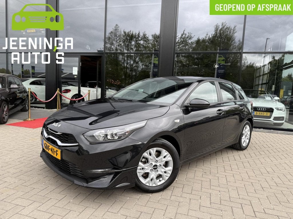 Kia cee'd 1.0 T-GDi ComfortLine|Clima|Camera|Navi|ACC, Stof, Gebruikt, Zwart, Origineel Nederlands