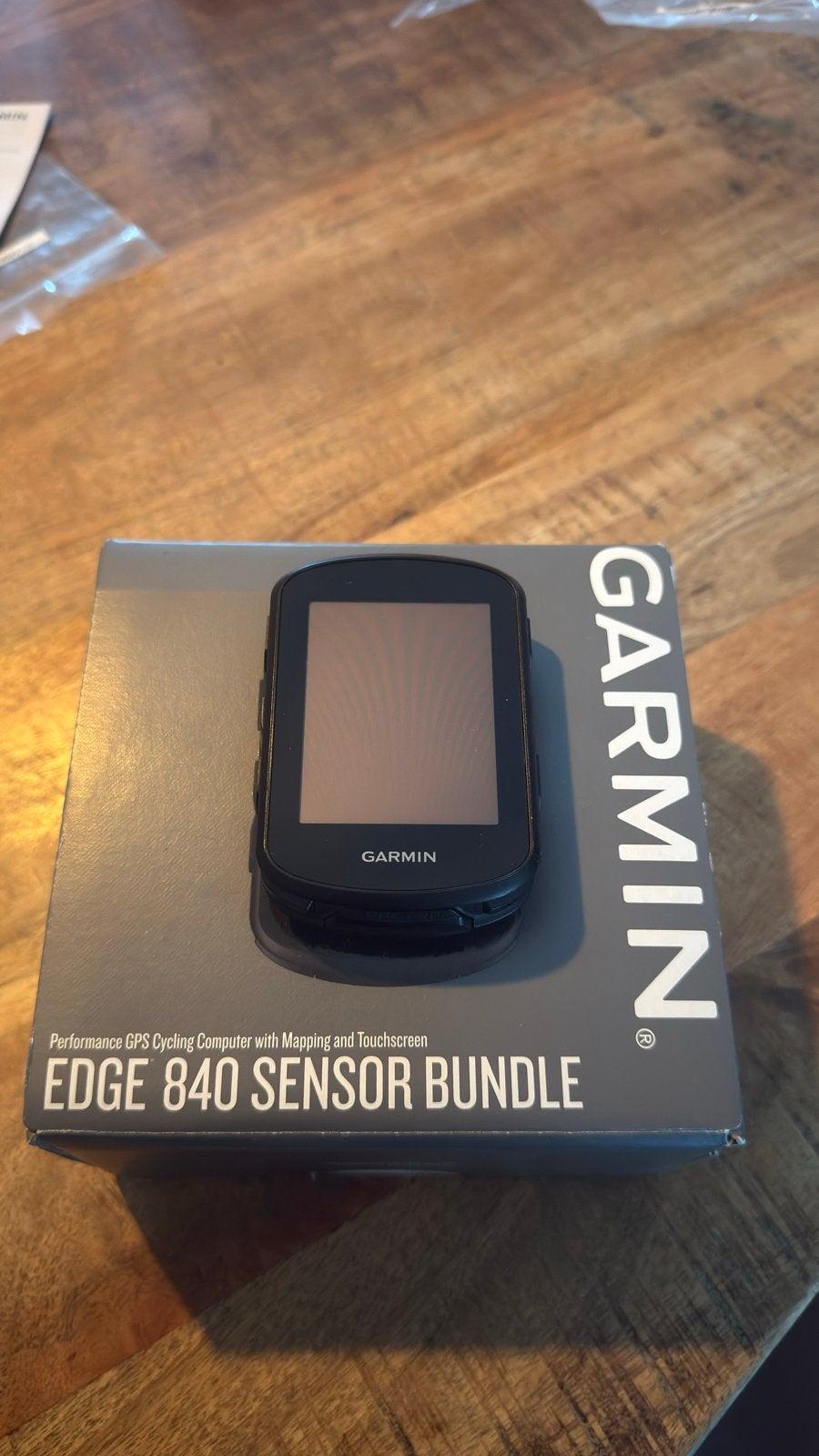Garmin Edge 840 GPS Fietscomputer (excl. hartslagband), Ophalen of Verzenden, Snelheidssensor, Zo goed als nieuw