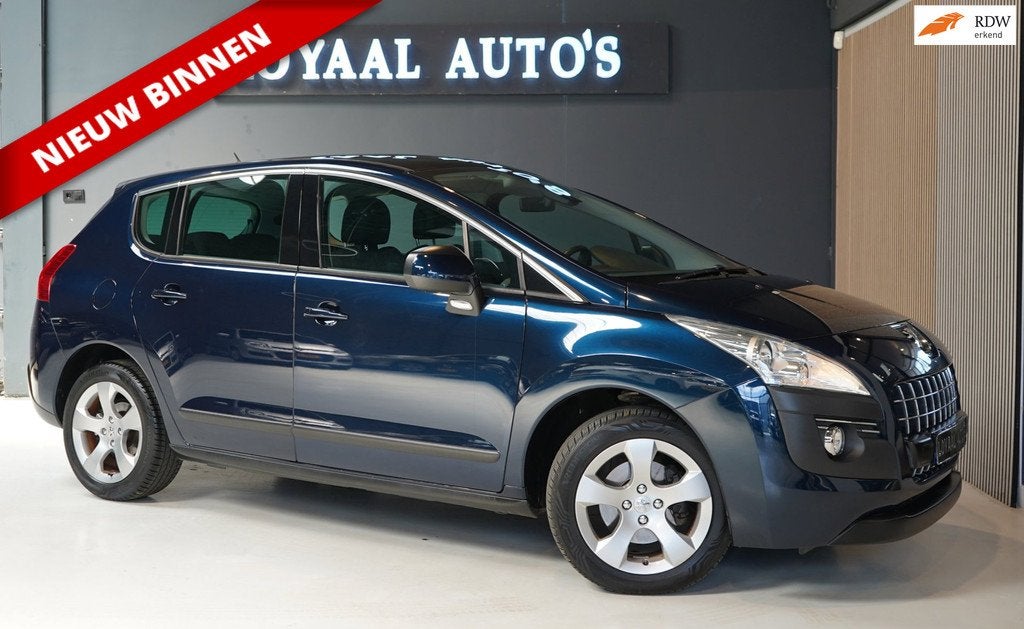 Peugeot 3008 1.6 THP ST | AUTOMAAT | GLAZEN DAK | AIRCO | CR, Auto's, Euro 5, Stof, Gebruikt, Blauw