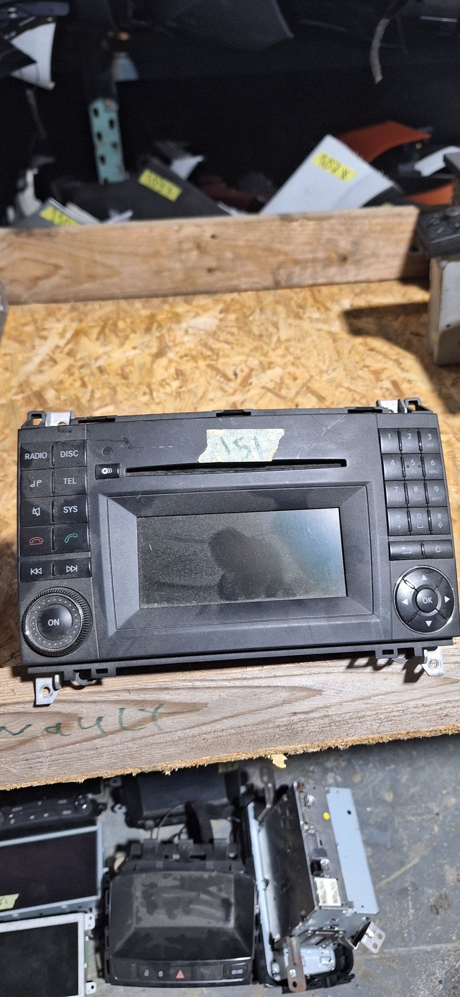 Mercedes-Benz Een W169 Radio/CD/DVD/GPS hoofdunit, Gebruikt, -, -, Ophalen of Verzenden