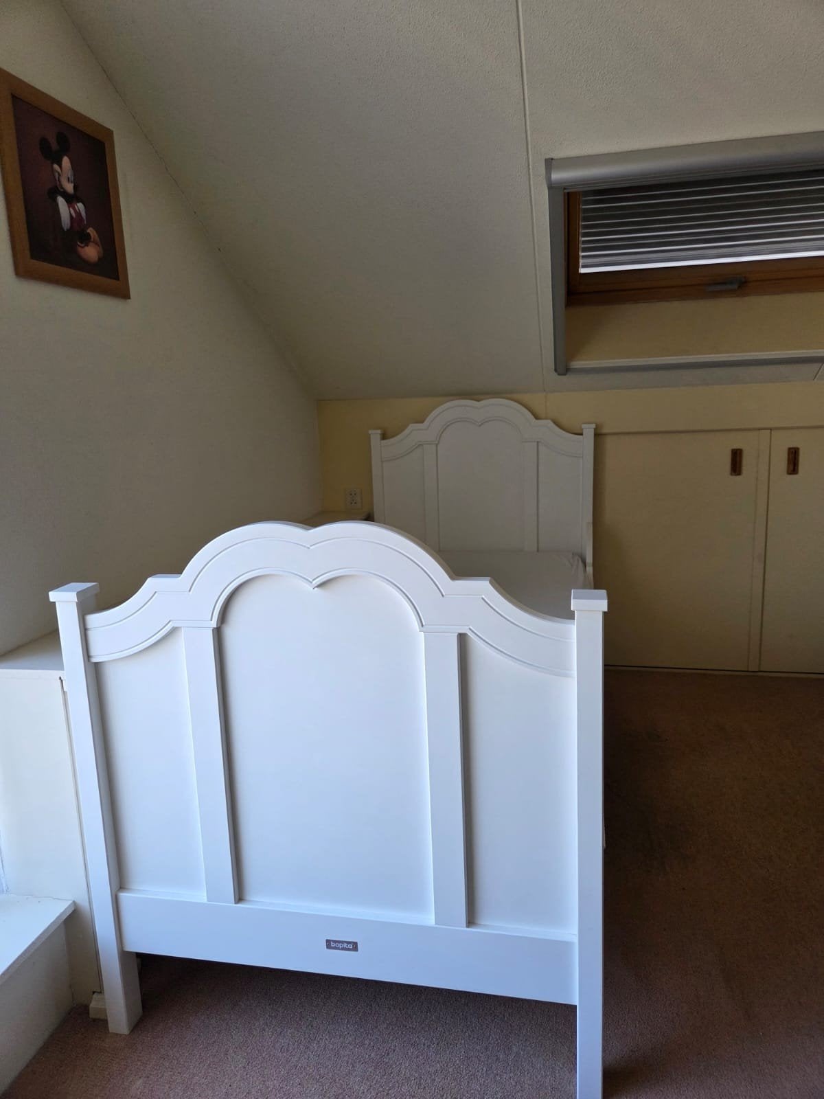 Bopita kinderbed wit - Inclusief lattenbodem, Kinderen en Baby's, Kinderkamer | Bedden, Ophalen