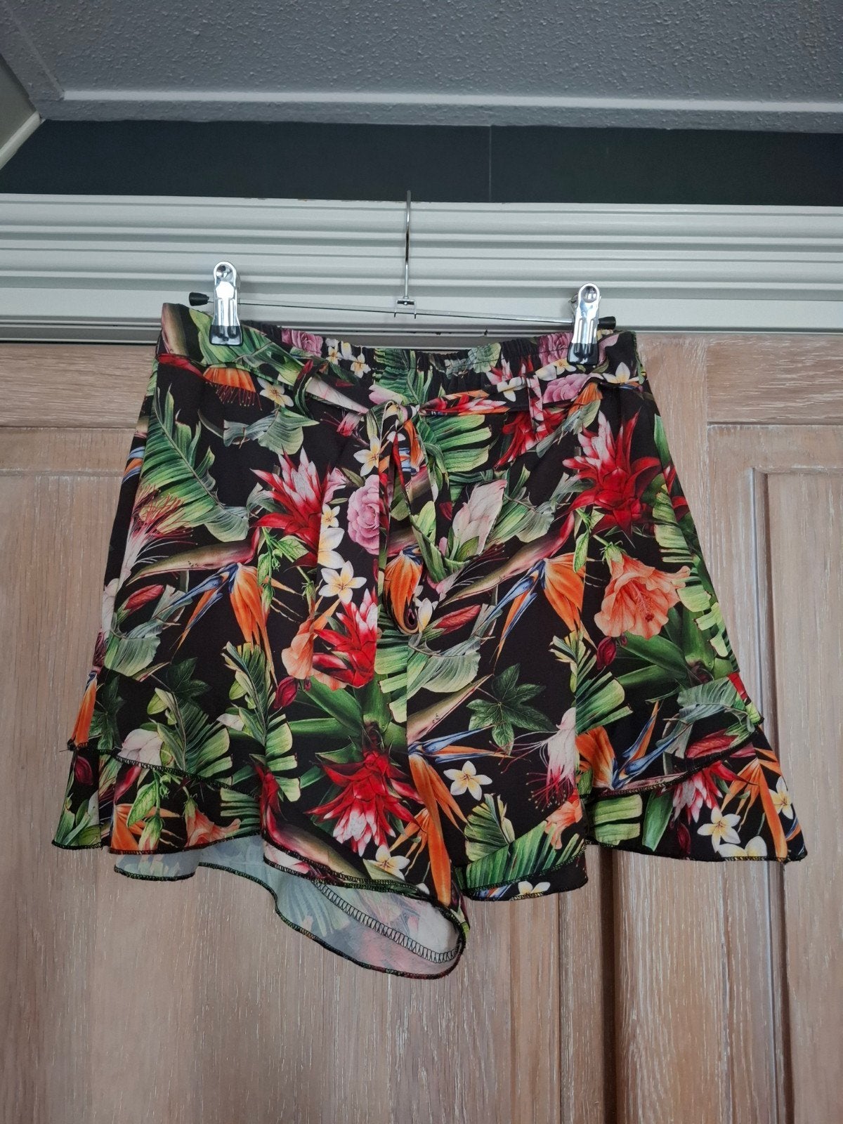 Costes tropische print short maat 38, Maat 38/40 (M), Meerkleurig, Ophalen of Verzenden, Zo goed als nieuw