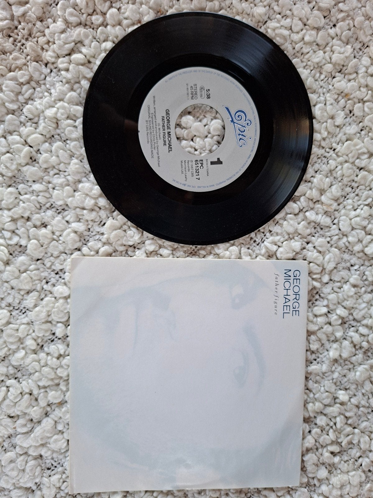 Single George Michael- Father Figure, 7 inch, Ophalen of Verzenden, Zo goed als nieuw, Pop