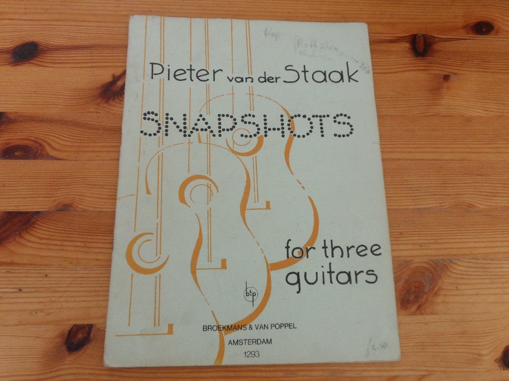 Pieter van der staak, Ophalen of Verzenden, Artiest of Componist, Populair, Gitaar