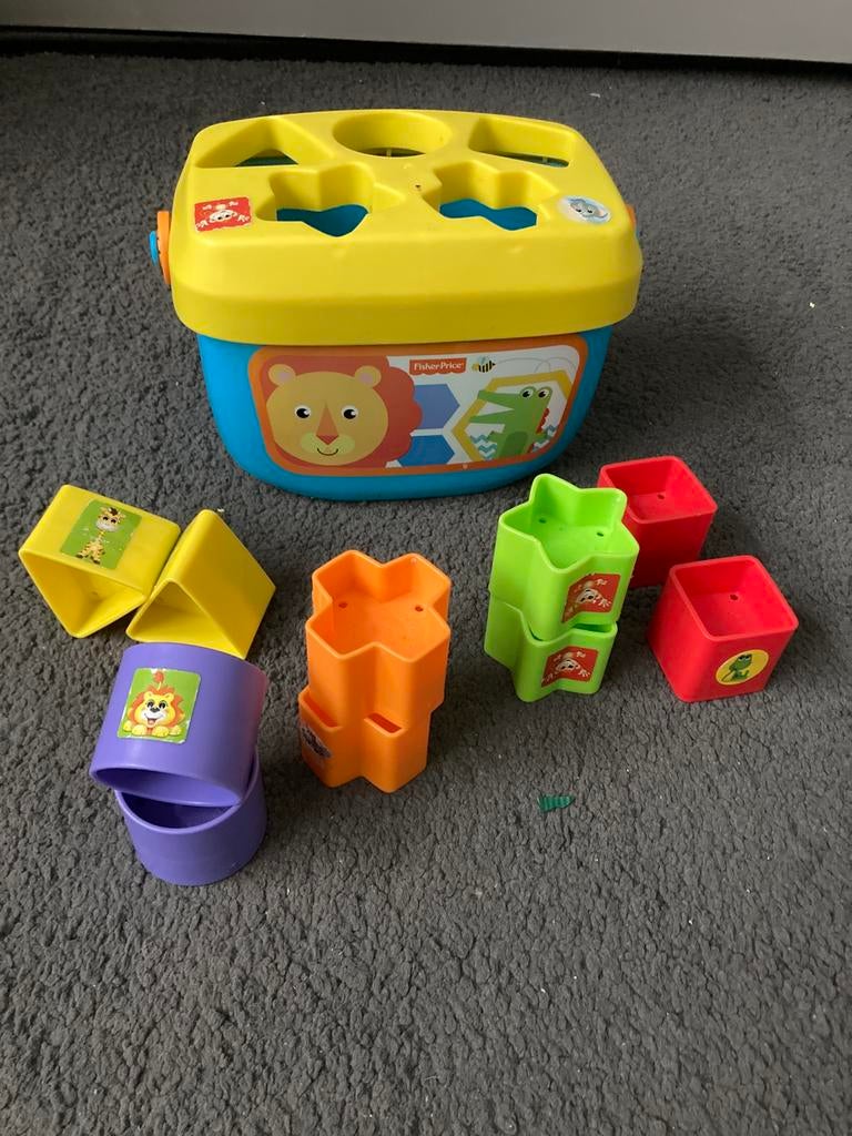 Fisher Price - Babys eerste blokken, Ophalen of Verzenden, Gebruikt, Speelset
