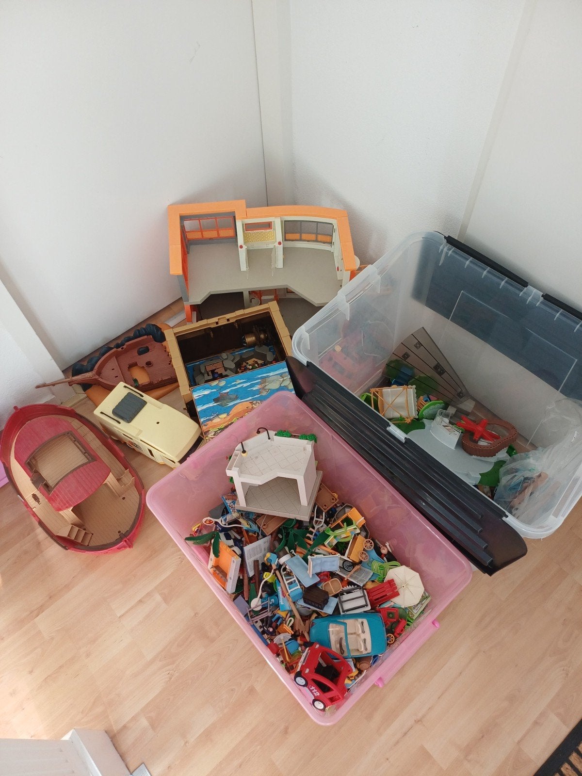 Veel Playmobil, Kinderen en Baby's, Speelgoed | Playmobil, Ophalen, Gebruikt, Losse onderdelen, Overige typen