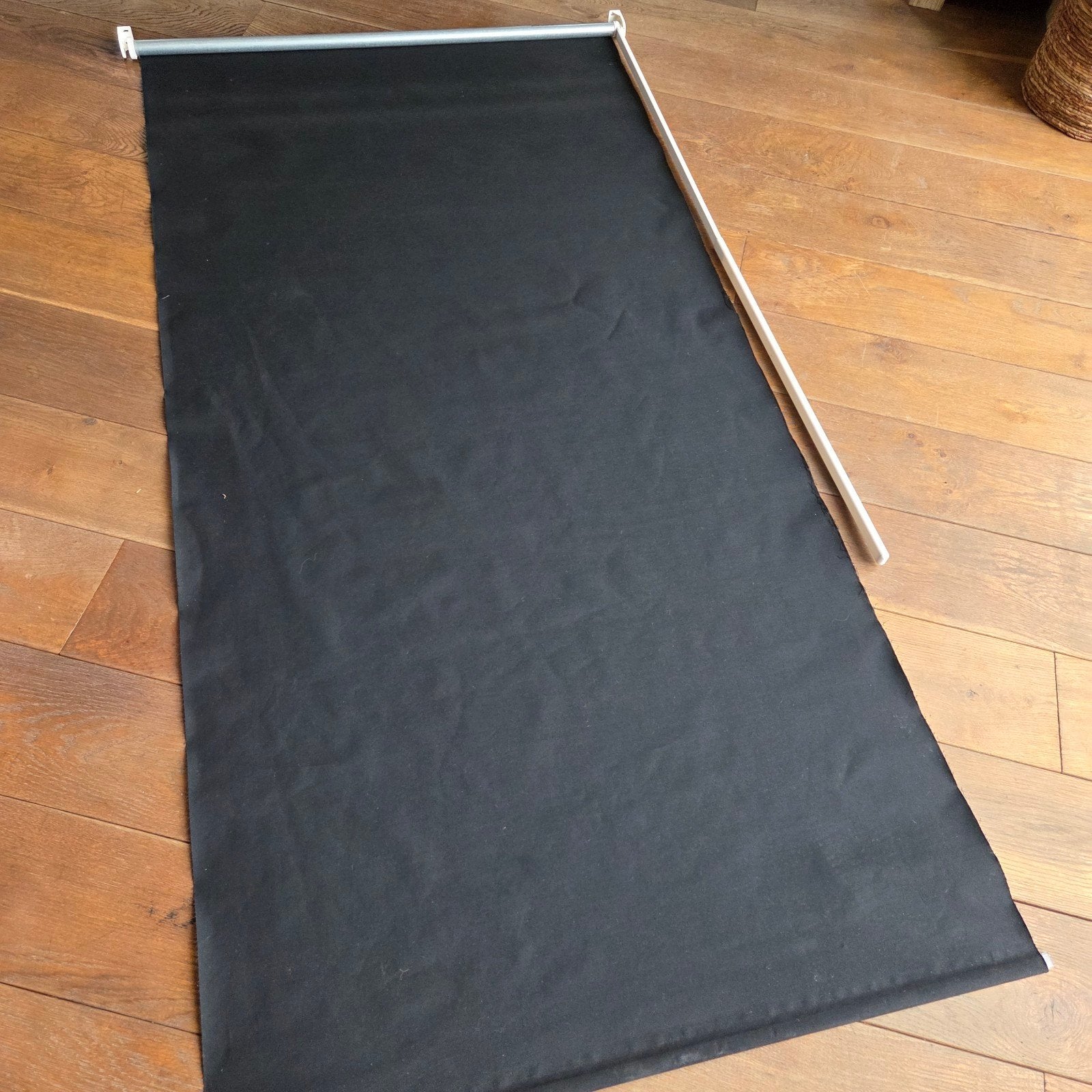 IKEA Rolgordijn Verduisterend Zwart raamdecoratie, Ophalen, Gebruikt, Zwart, 50 tot 100 cm