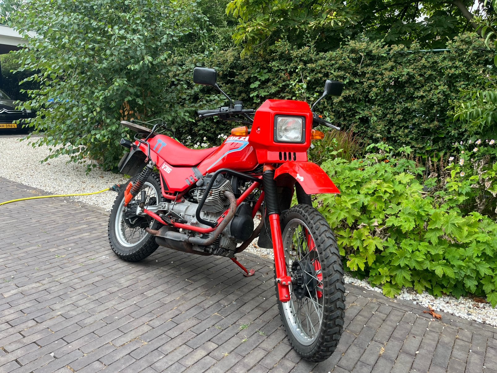 Moto guzzi v35 TT, Cardan-aandrijving, 2 cilinders, Gebruikt, Particulier