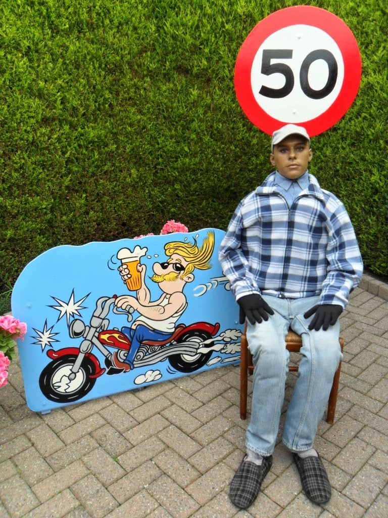 50 verjaardag Abraham op motor geweldige keuze., Ophalen, Nieuw, Abraham of Sarah