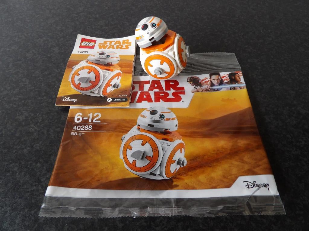 als nieuw Lego Disney Star Wars 40288 BB-8 incl polybag + bo, Compleet, Star Wars, Lego, Ophalen of Verzenden