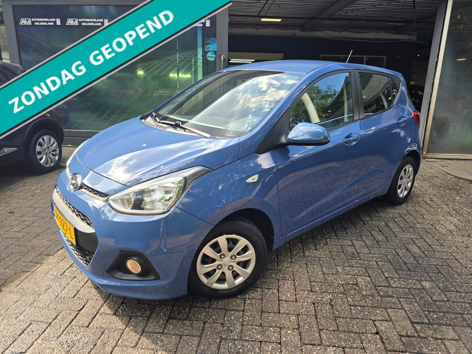 Hyundai I10 1.0i i-Motion Comfort | 2E EIGENAAR | 3\6 of 12M, Auto's, Voorwielaandrijving, Stof, Gebruikt, Blauw