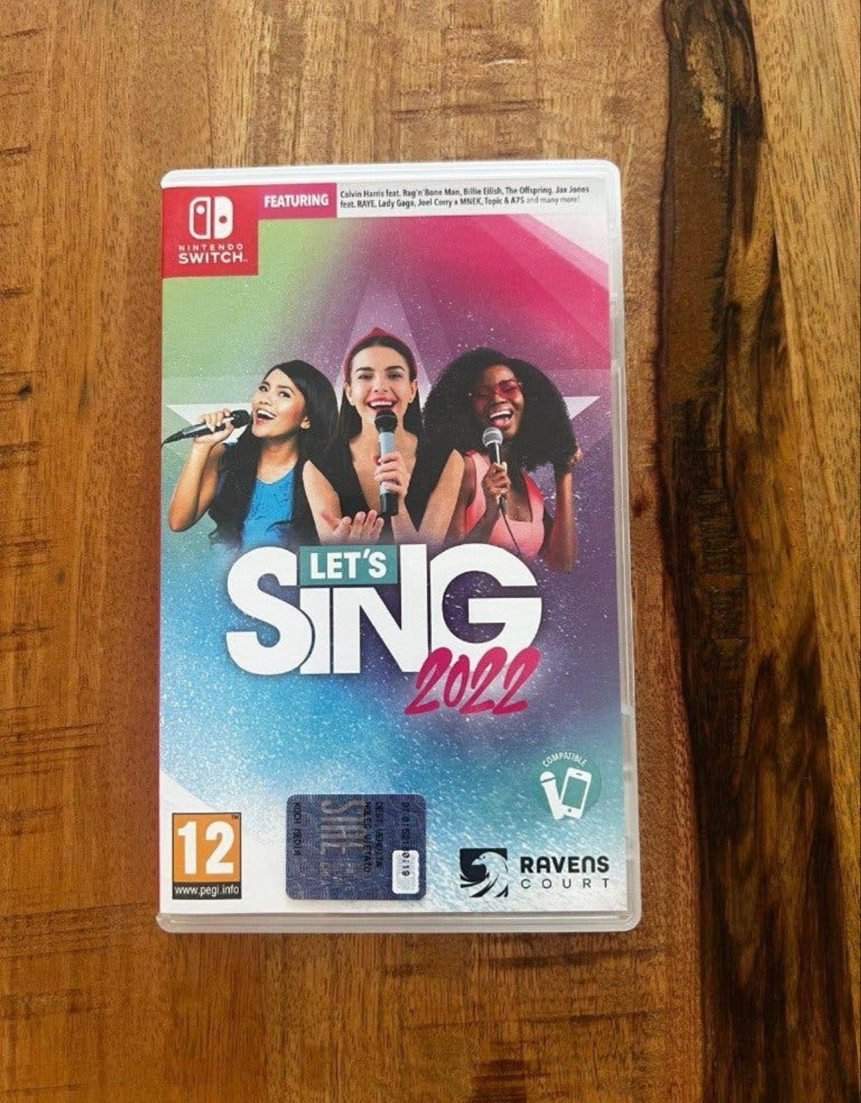 Let's Sing 2022 Nintendo Switch met microfoon, Muziek, Ophalen of Verzenden, Zo goed als nieuw, Eén computer