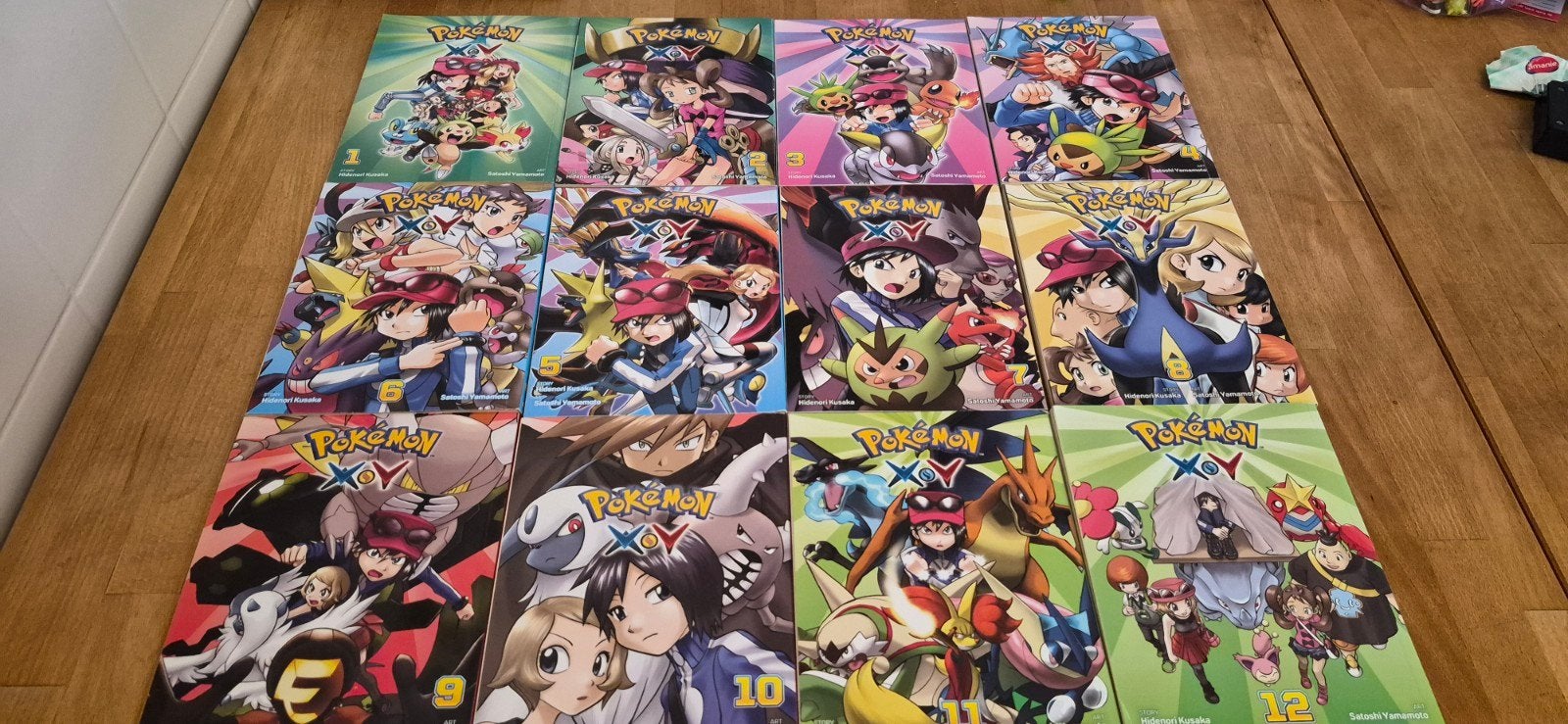 Complete Pokémon Adventures X&Y Manga Serie (12 delen), Boeken, Stripboeken, Complete serie of reeks, Ophalen of Verzenden, Zo goed als nieuw