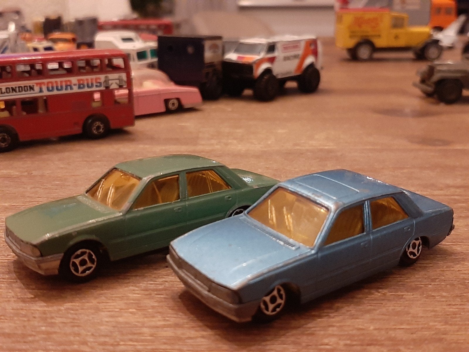 Vintage Norev Mini-Jet Peugeot 505 Modelauto's (Jaren '80), Ophalen of Verzenden, Gebruikt