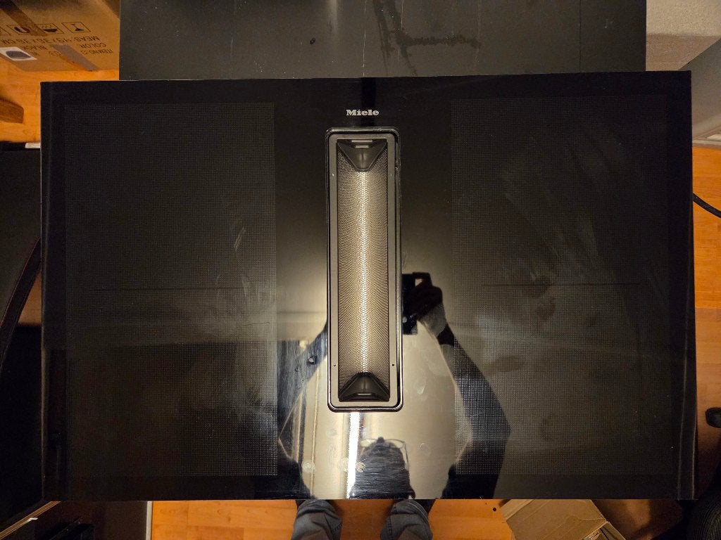 Miele KMDA7476 kookplaat met geintegreerde afzuiging, Ophalen, Nieuw, 4 kookzones, Inbouw