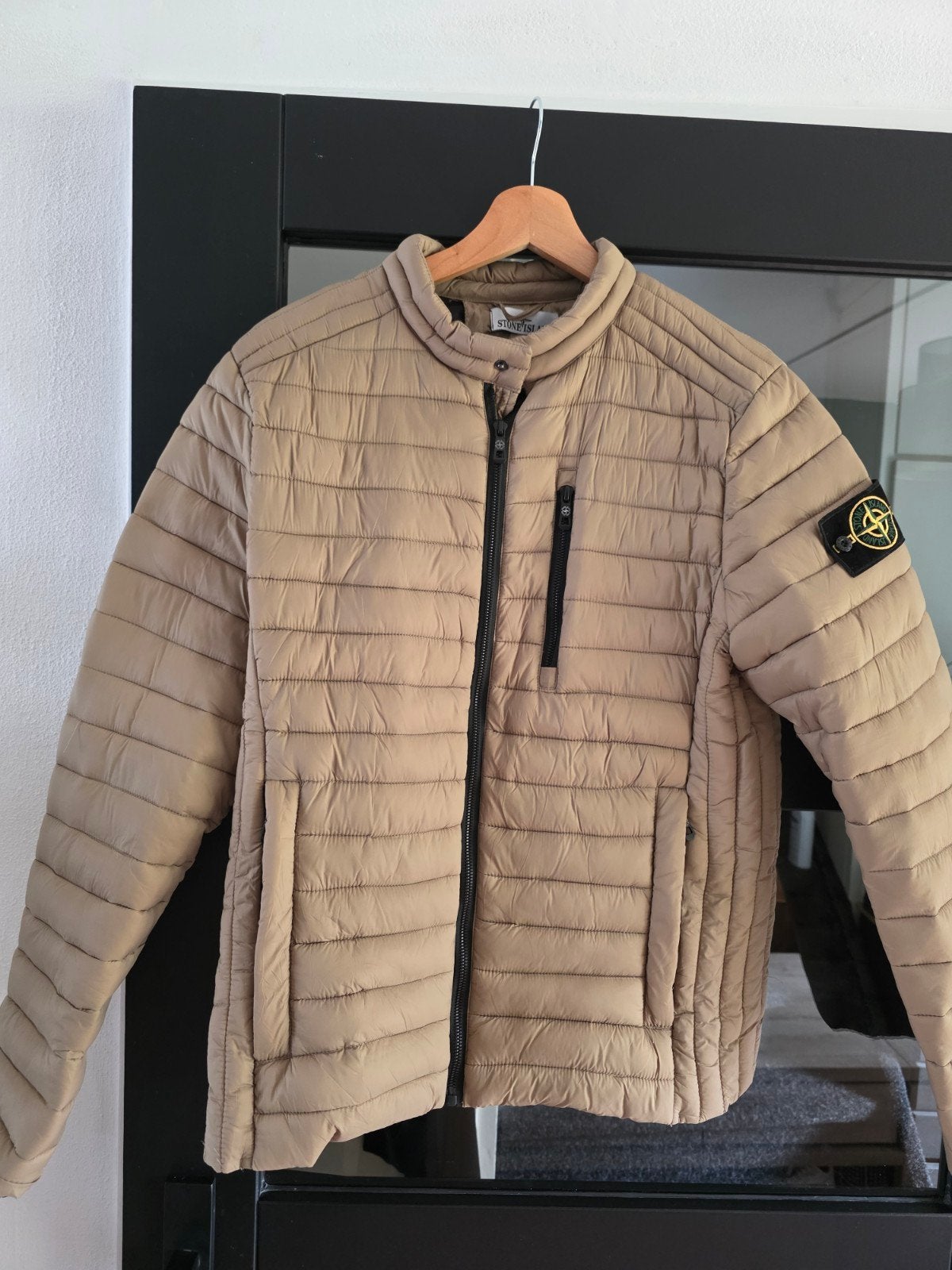 Stone Island Lichtgewicht Jas Maat M, Maat 48/50 (M), Beige, Ophalen of Verzenden, Stone Island