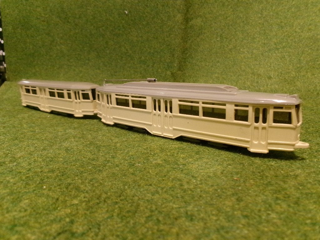 Wiking HO tram 740/741 69/69a Verzenden kan ook, Gelijkstroom of Wisselstroom, Overige typen, Zo goed als nieuw, Ophalen