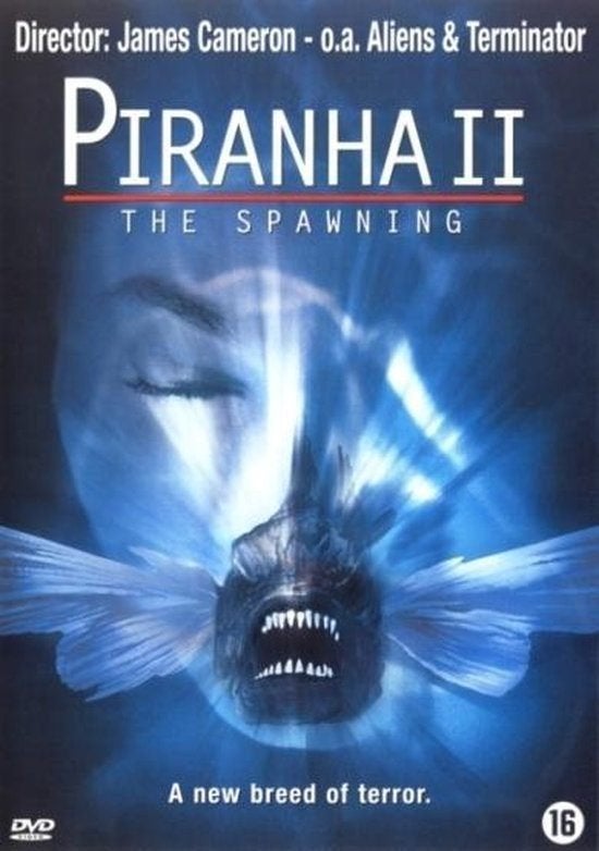 Piranha 2: The Spawning (1981), Vanaf 16 jaar, Ophalen of Verzenden, Zo goed als nieuw, Cult