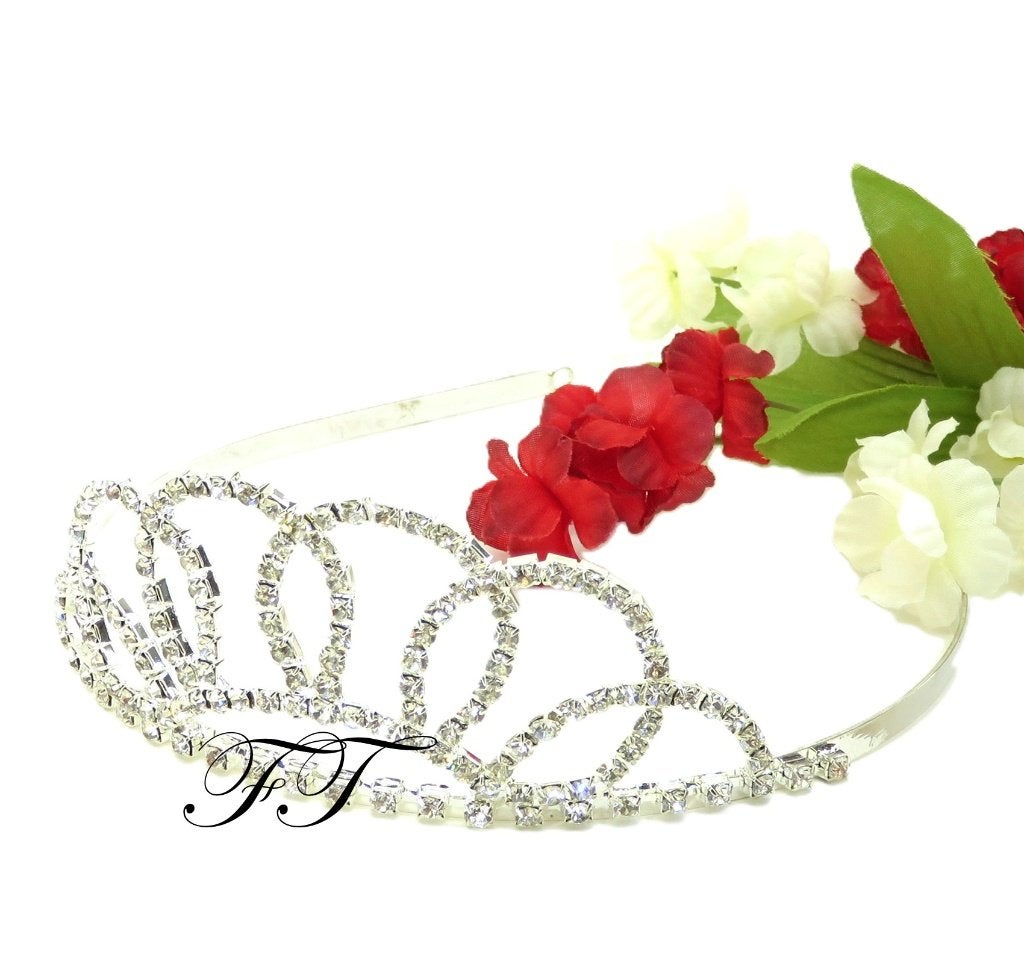 Schitterende strass stenen bruid tiara., Ophalen of Verzenden, Nieuw