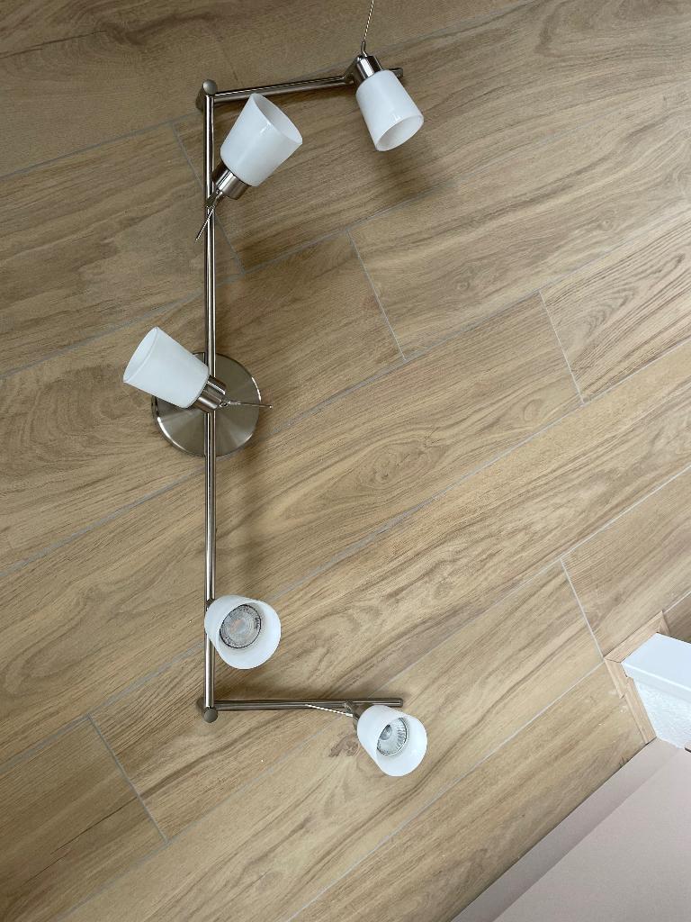 Tidig spotlamp ikea 5 spots, Ophalen, Gebruikt, Metaal of Aluminium, Ikea Tidig