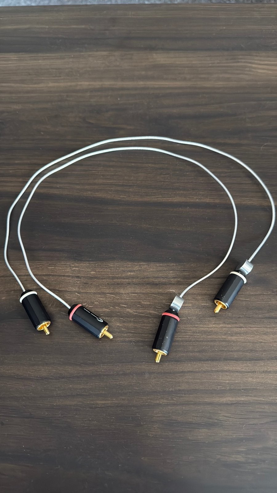 Crystal Cable CrystalConnect RCA 0,5M, Audio, Tv en Foto, Audiokabels en Televisiekabels, Ophalen of Verzenden, Zo goed als nieuw