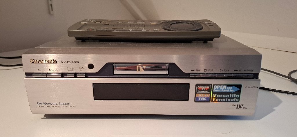 Panasonic  MV-DV2000 videorecorder, Ophalen of Verzenden, Gebruikt, 50 Hz, Panasonic