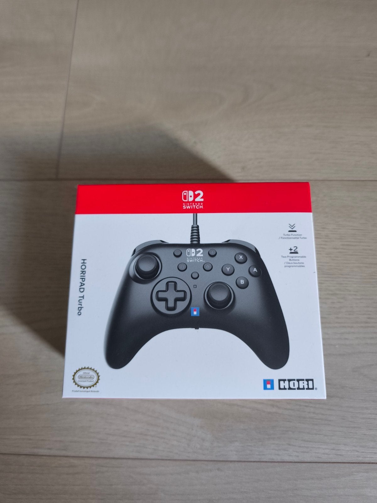 Nintendo Switch 2 horipad turbo sealed, Spelcomputers en Games, Ophalen of Verzenden, Nieuw, Switch, Overige controllers