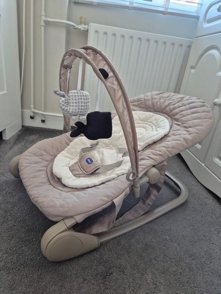 Wipstoeltje Chicco, Kinderen en Baby's, Wipstoeltjes, Ophalen, Gebruikt, Wipstoel, Met gordel(s) of riempje(s)
