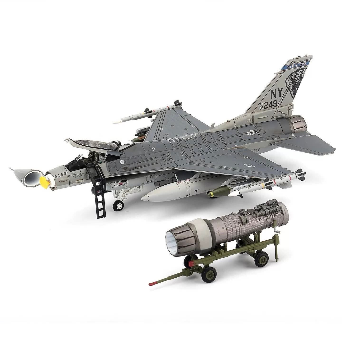 JC wings JCW-72-F16-018 | Lockheed F-16C Fighting Falcon, Ophalen, Nieuw, Schaalmodel, Leehing380@163.com