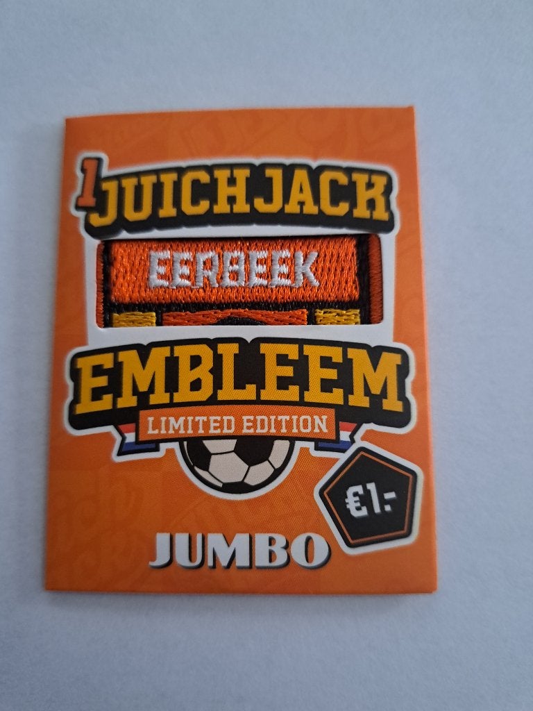 Jumbo Juichjack -embleem - Eerbeek - Limited edition, Jumbo, Verzenden