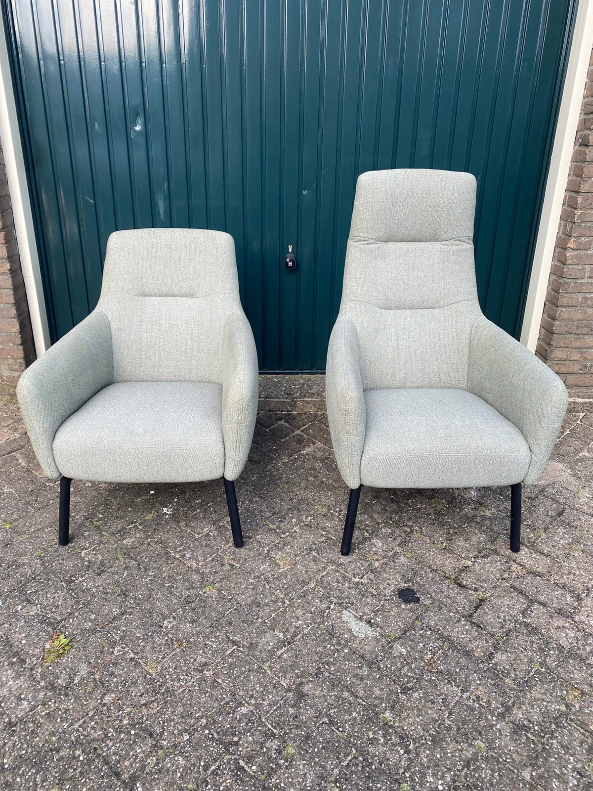 Prominent fauteuils, Huis en Inrichting, Fauteuils, Ophalen, Zo goed als nieuw, Minder dan 75 cm, 50 tot 75 cm