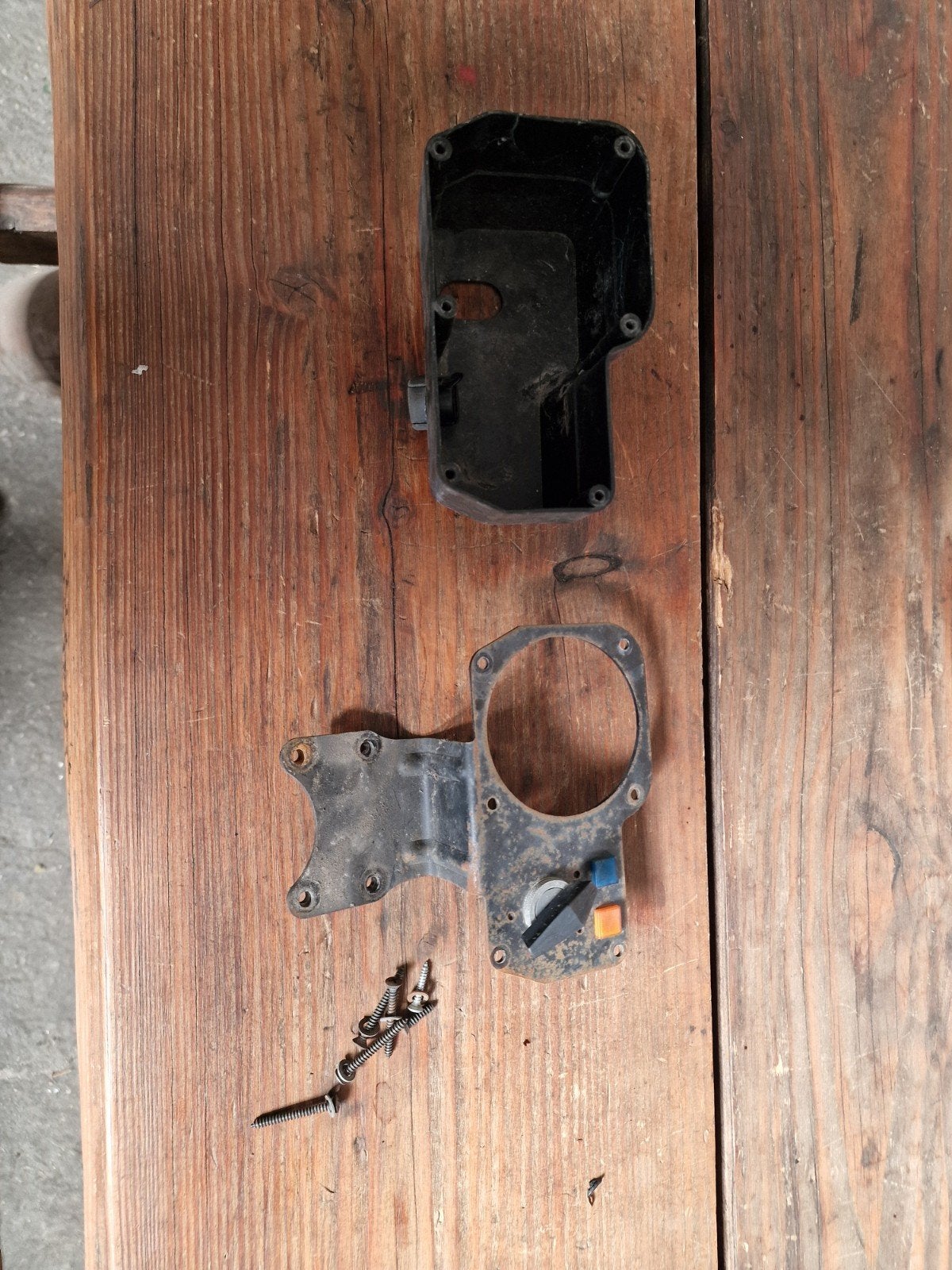 Zündapp 448 Hai Cockpithuis onderdelen. Merit contactslot me, Fietsen en Brommers, Ophalen of Verzenden, Gebruikt, Overige typen