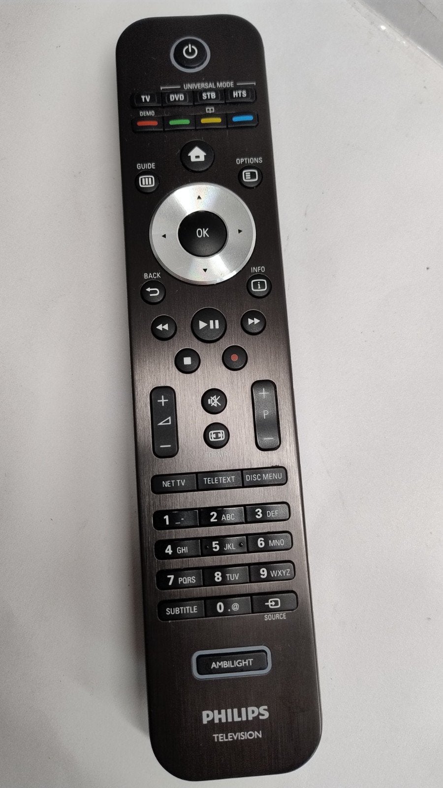 Philips Universele Afstandsbediening met Ambilight, Ophalen of Verzenden, Gebruikt, Universeel, Dvd