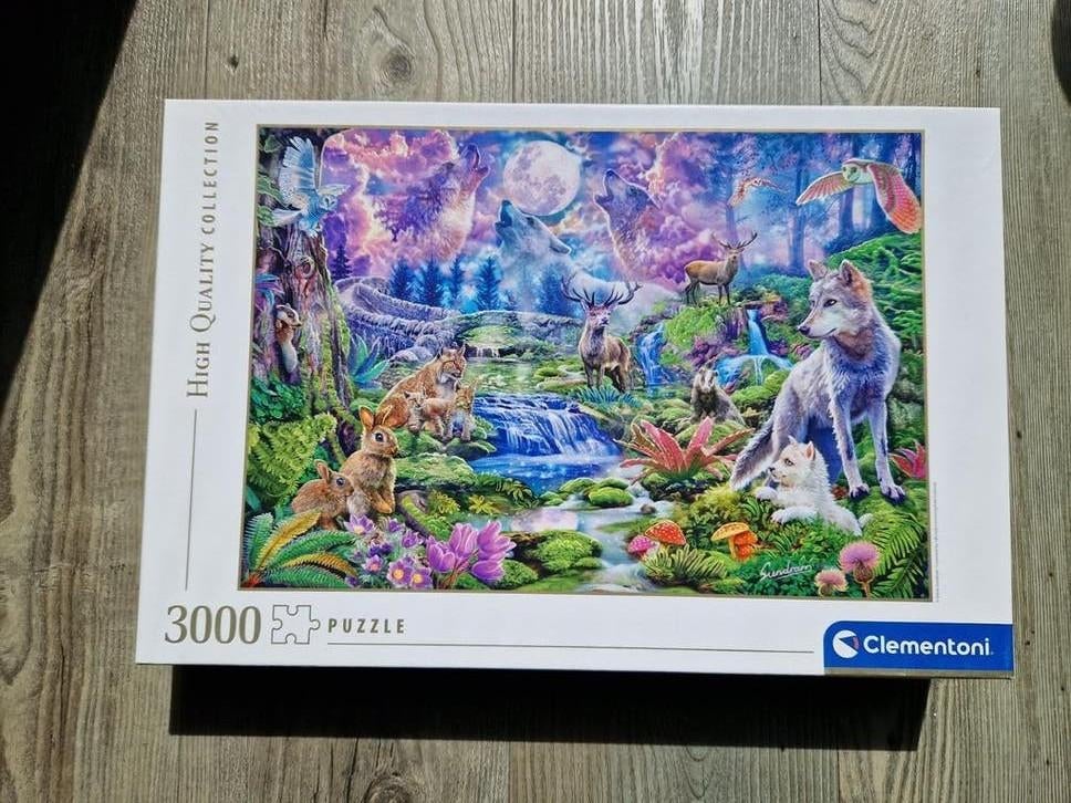 Prachtige Clementoni puzzel 3000 stukjes, compleet, Ophalen, Meer dan 1500 stukjes, Zo goed als nieuw