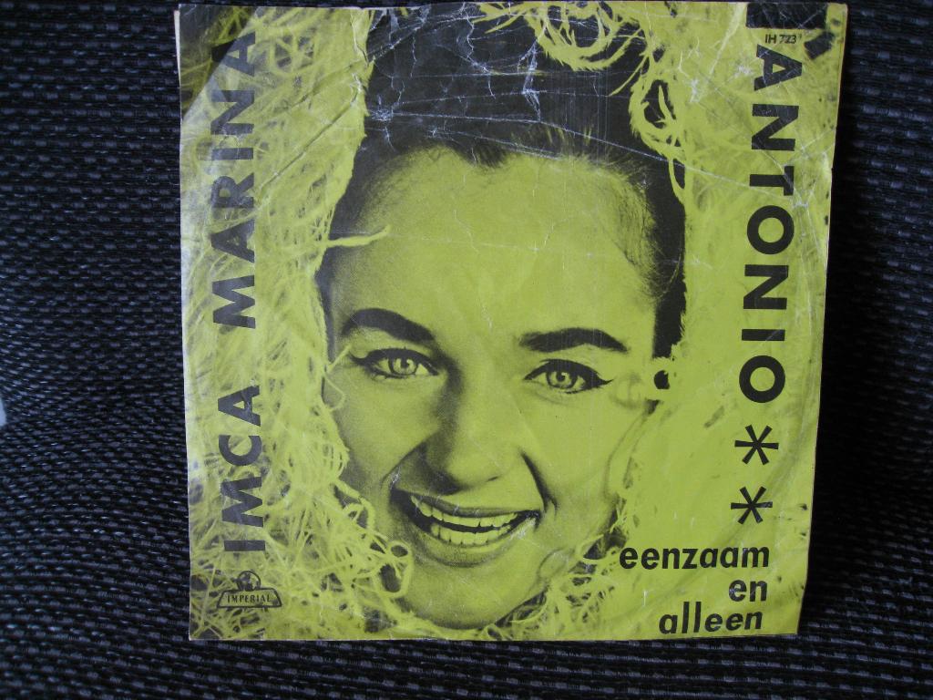 Imca Marina – Antonio - eenzaam en alleen 1966, Cd's en Dvd's, Vinyl Singles, Ophalen of Verzenden, Gebruikt, Pop