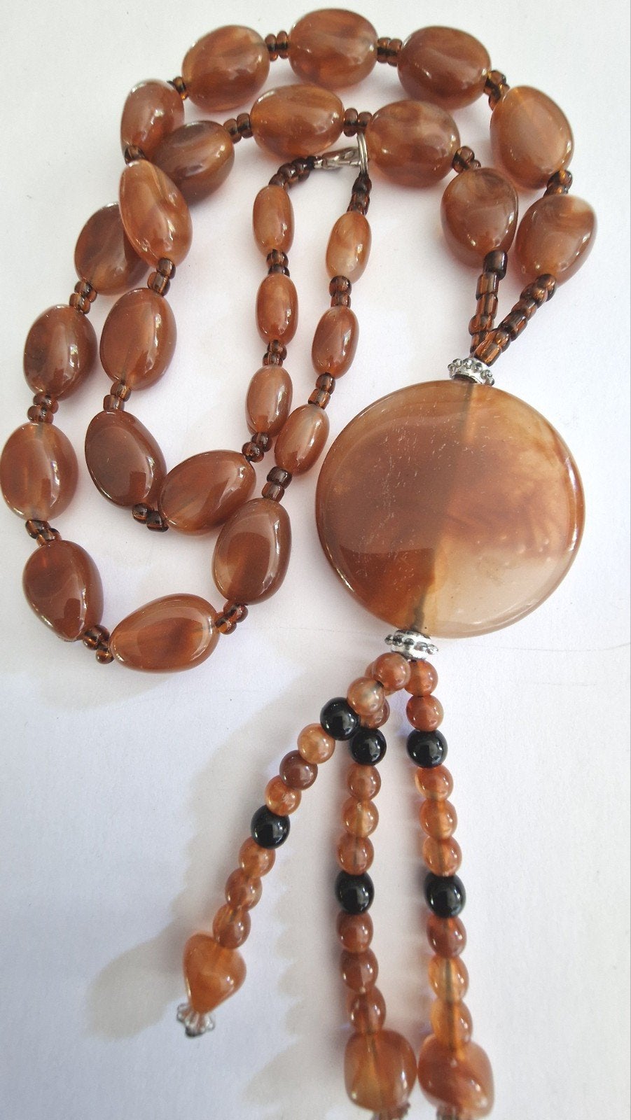 ketting, Ophalen of Verzenden, Zo goed als nieuw, Kunststof