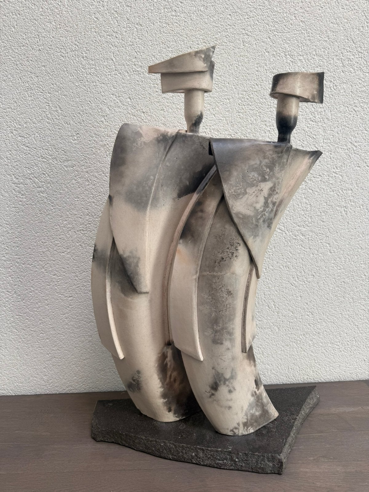 Raku beeld keramiek, Ophalen, Gebruikt, Mens
