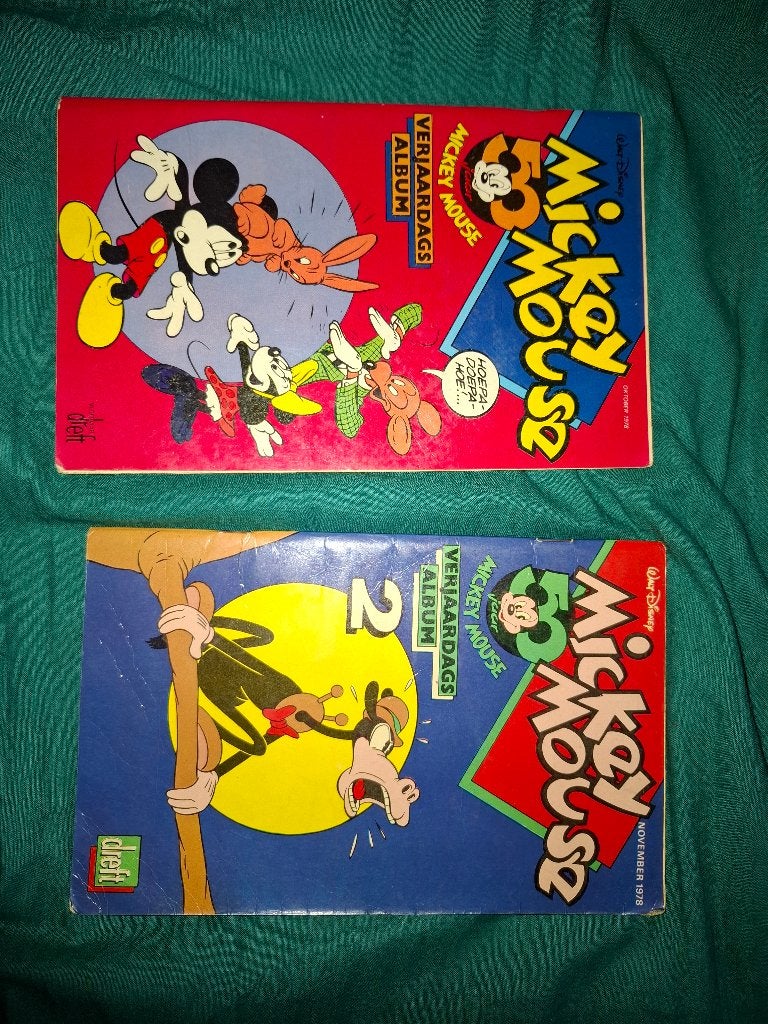 Mickey mouse verjaardagsalbum 1978, Boeken, Complete serie of reeks, Ophalen, Zo goed als nieuw, Walt Disney