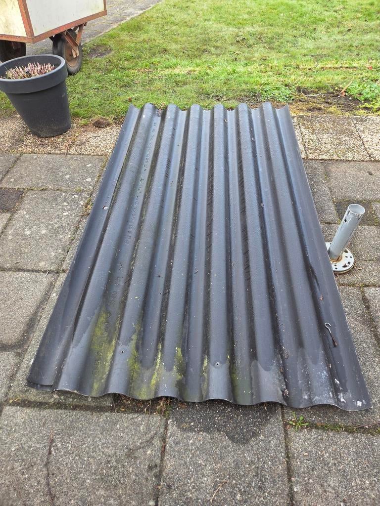 Golfplaten, Doe-het-zelf en Verbouw, Kunststof, Zwart, Ophalen of Verzenden, Zo goed als nieuw