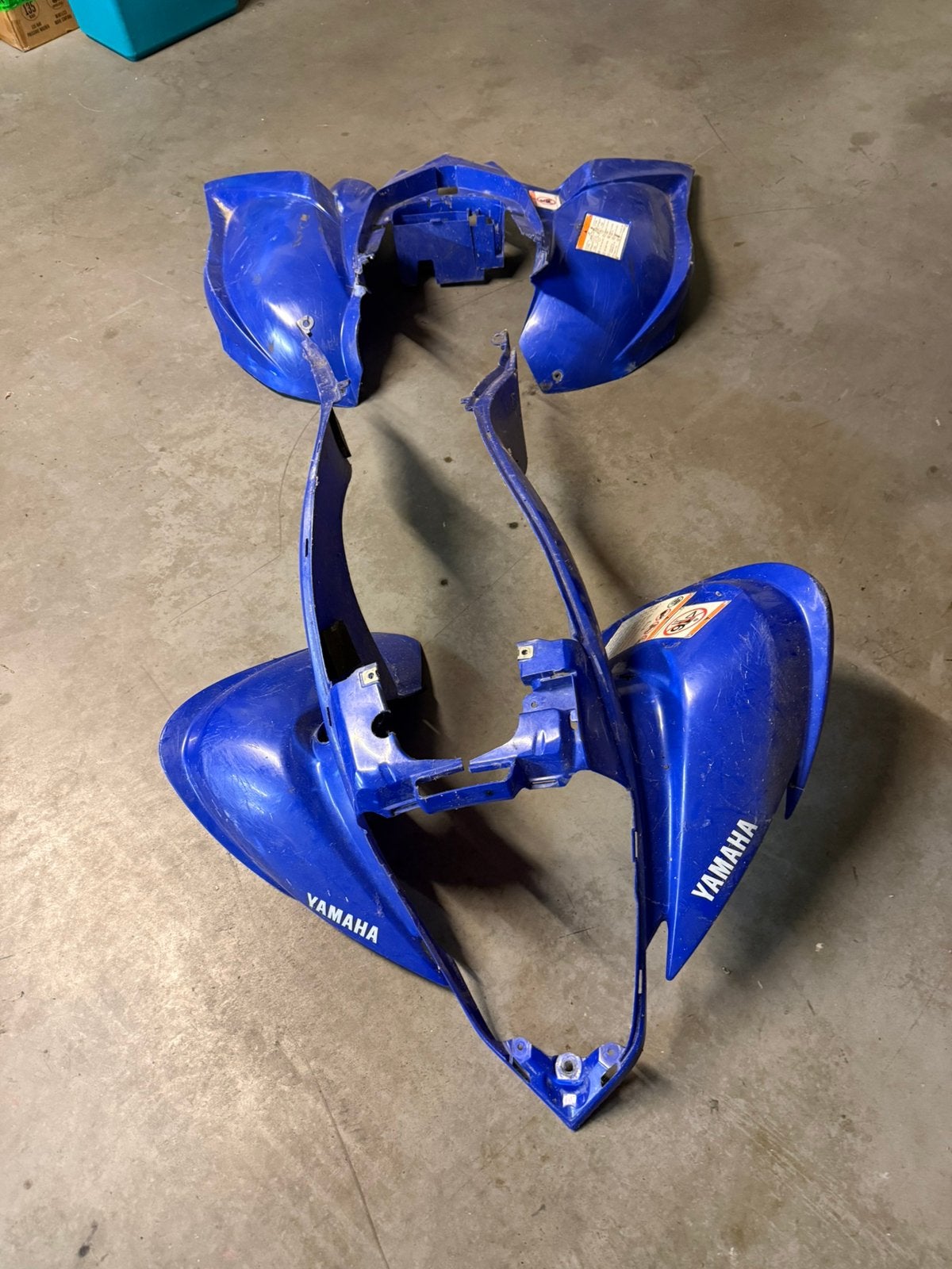 Yamaha raptor 700 yfm 700 kappenset, Ophalen of Verzenden, Gebruikt